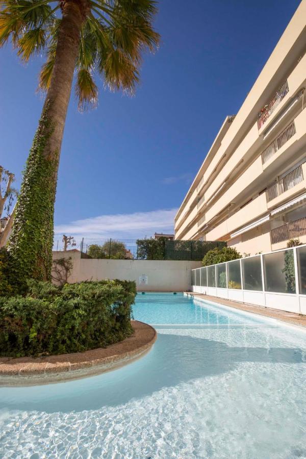 Chez J-P - 100M Beach 2-4Pers Terrace Sea View Pool Garage Antibes Exterior foto